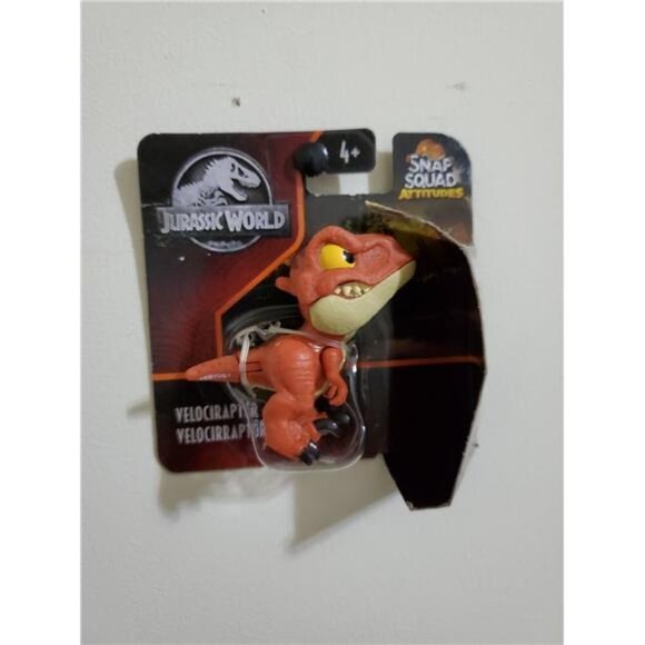 Jurassic World Snap Squad Attitudes - VELOCIRAPTOR - Mini Action Figure - Picture 2 of 4